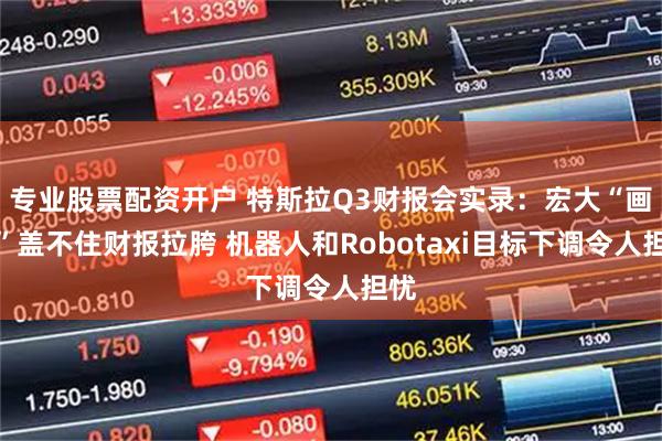 专业股票配资开户 特斯拉Q3财报会实录：宏大“画饼”盖不住财报拉胯 机器人和Robotaxi目标下调令人担忧