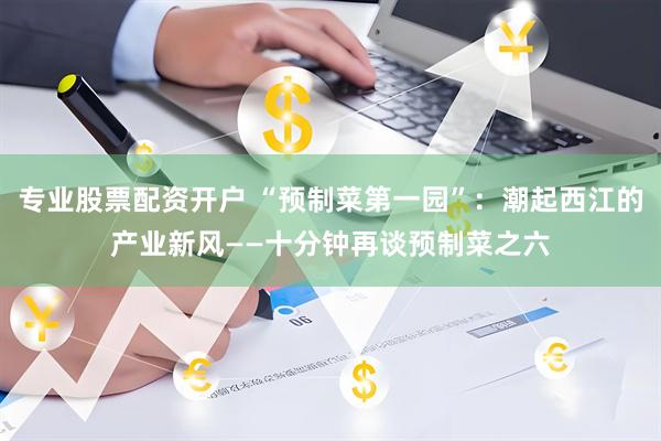 专业股票配资开户 “预制菜第一园”：潮起西江的产业新风——十分钟再谈预制菜之六
